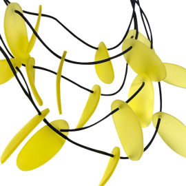 Yellow Petals Necklace