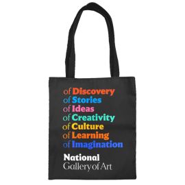 National Gallery of Art Colorful Logo Tote Bag
